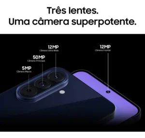Celular Samsung Galaxy A57 5G 256GB Azul Claro - Imagem 3